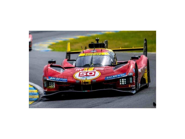 FERRARI 499P 3.0L TURBO V6 TEAM FERRARI AF CORSE 50 LE MANS BURAGO 36316-50 1/43