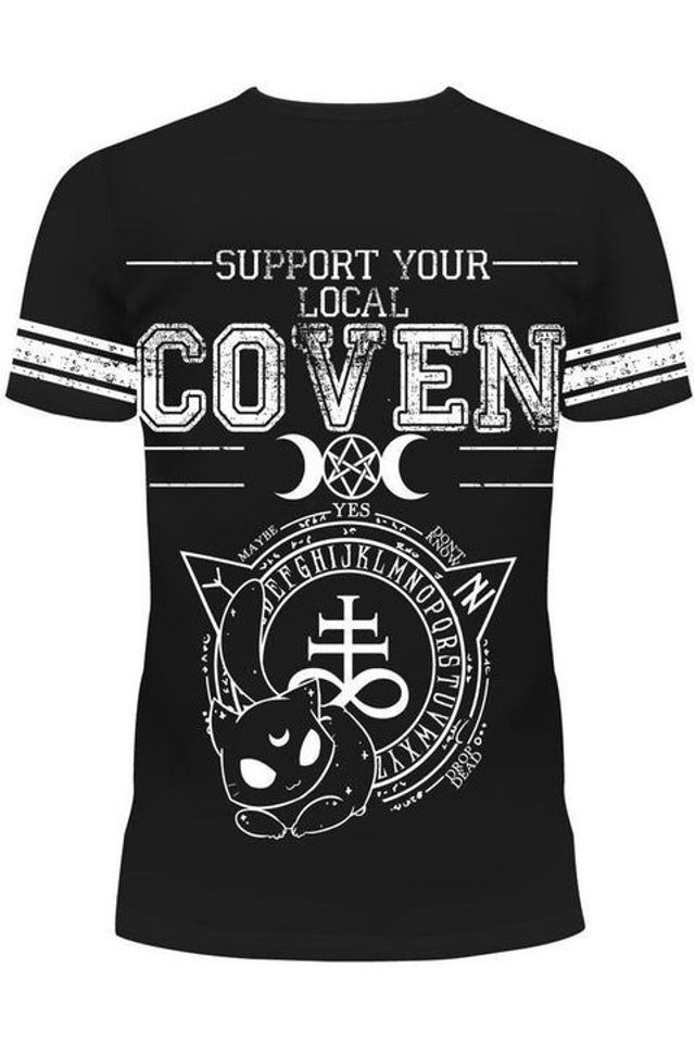 Heartless: Moon Cats Varsity T-Shirt