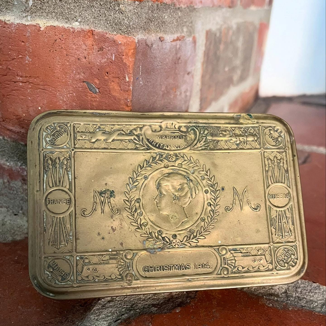 Original WW1 1914 Princess Mary Christmas Tin