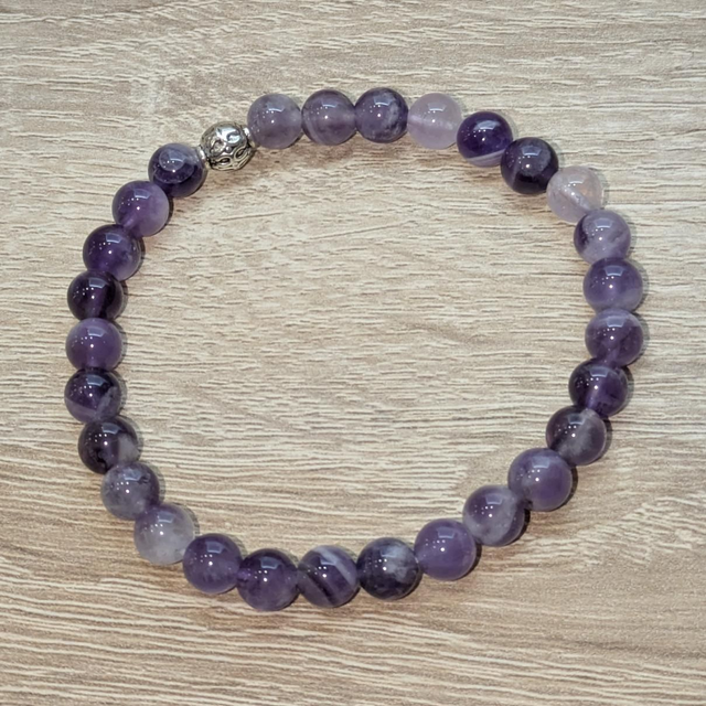 Bracelet "Améthyste" 6mm BR-003