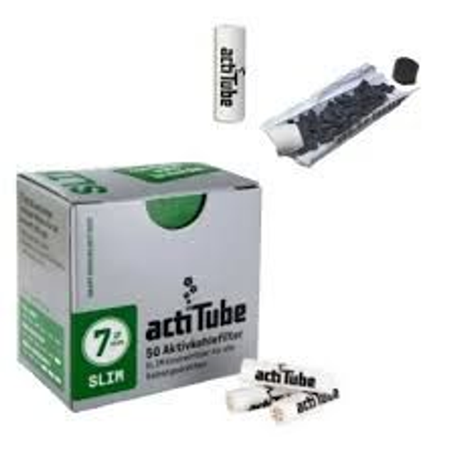 Filtro Carbono Acitube 7mm (50 Unid)