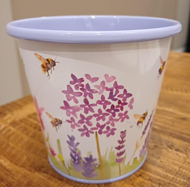 Lavender & Bees Planter 13cm