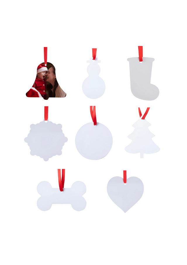 ALUMINUM Ornament (Various Shapes)