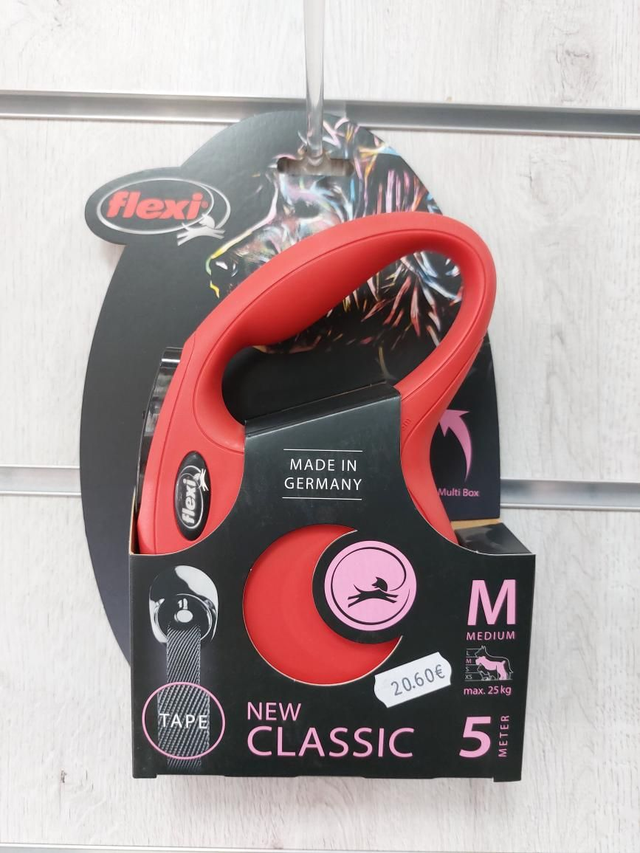 Correa extensible de cinta (Flexi) M hasta 25 kg