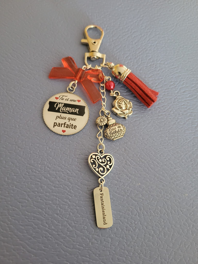 Bijou de sac Maman plus que parfaite - argenté