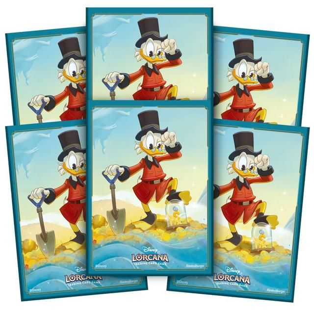 Ravensburger Disney - Lorcana - 65 Card Sleeves - Scrooge McDuck