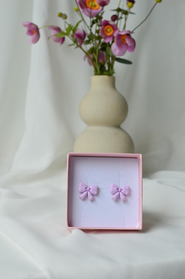 Bow kolekcija - Lila pentlje 