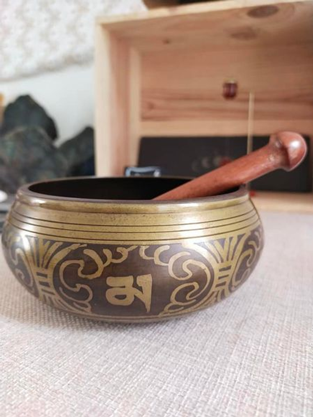 Bol chantant Tibétain Bouddha 