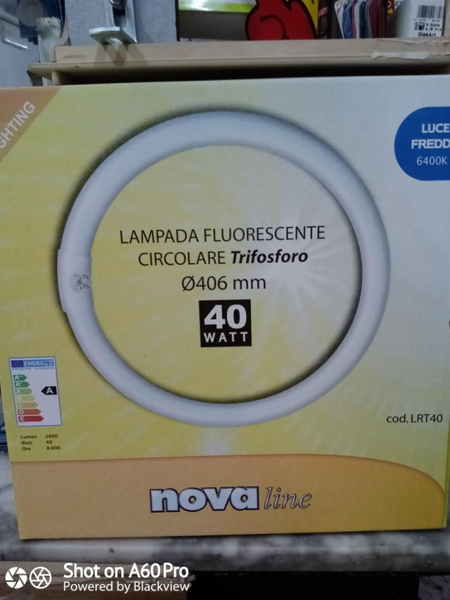 LAMPADA FLUORESCENTE CIRCOLARE 