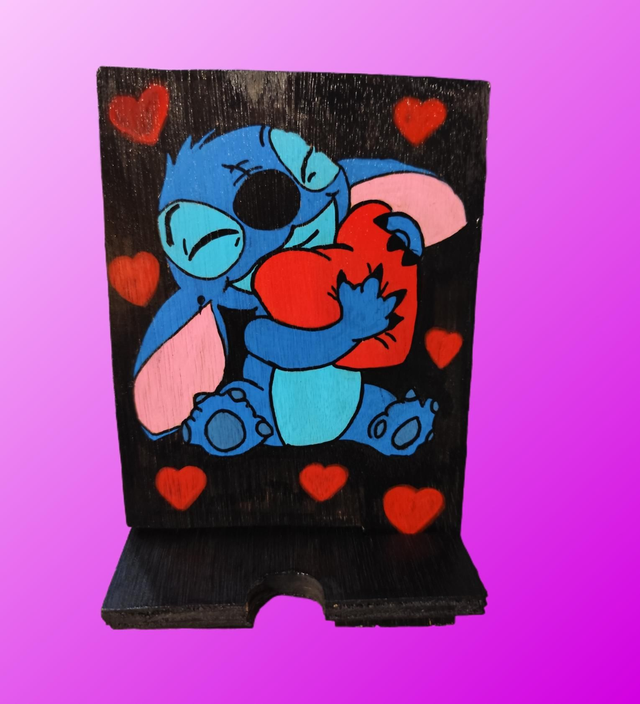 Support de charge téléphone Stitch