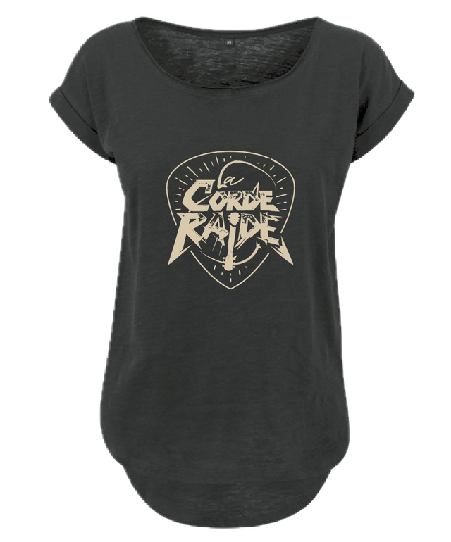 T-shirt Femme Coupe Loose La Corde Raide – Let’s Rock