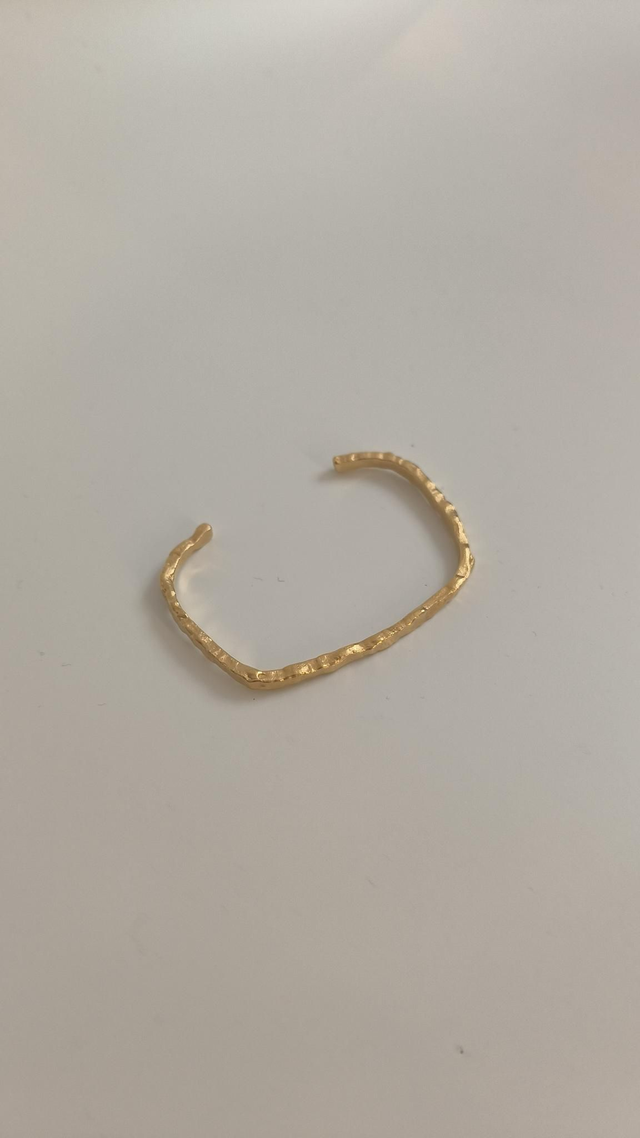 Jonc plaqué or - Charlotte Lavergne 