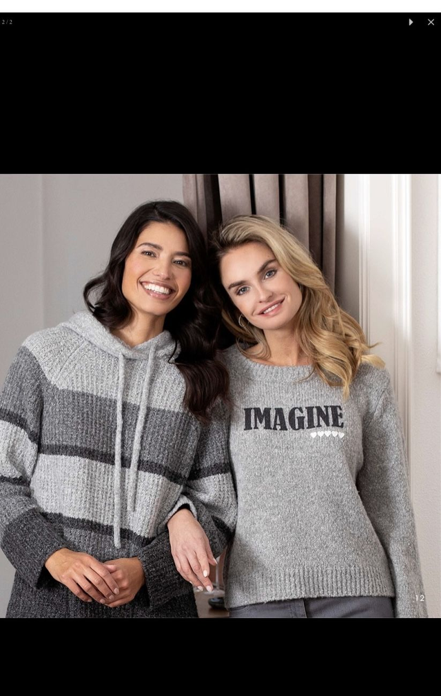 Grobstrick sportive Pullover Eugen Klein kuschelig warm 