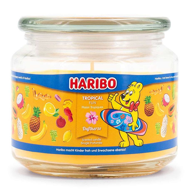 Haribo Duftkerze "Tropical Fun" 300g