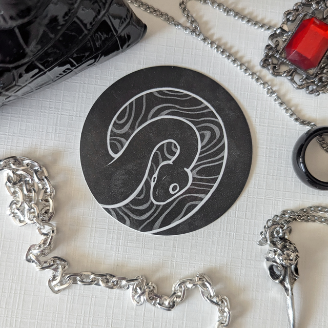 Negative Space Sticker