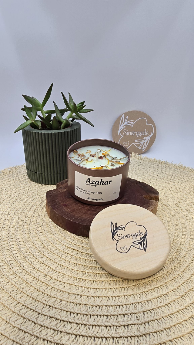 Vela en lata - Azahar