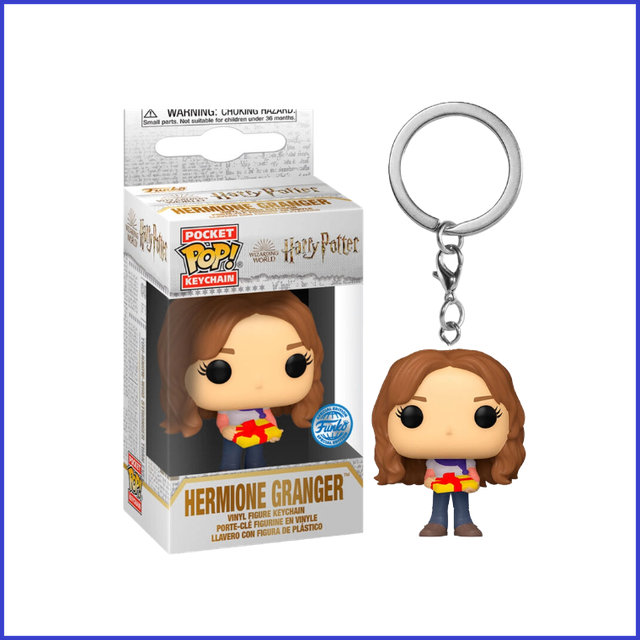 Pocket POP Keychain Harry Potter Holiday Hermione Exclusive