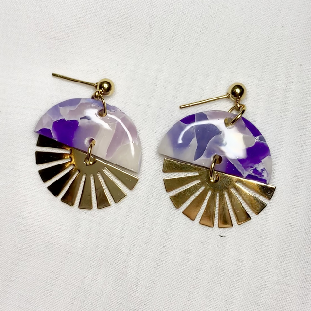 Coloris Violette - Boucles Soleil