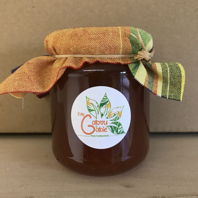 Confiture de papaye rhum vieux 220g