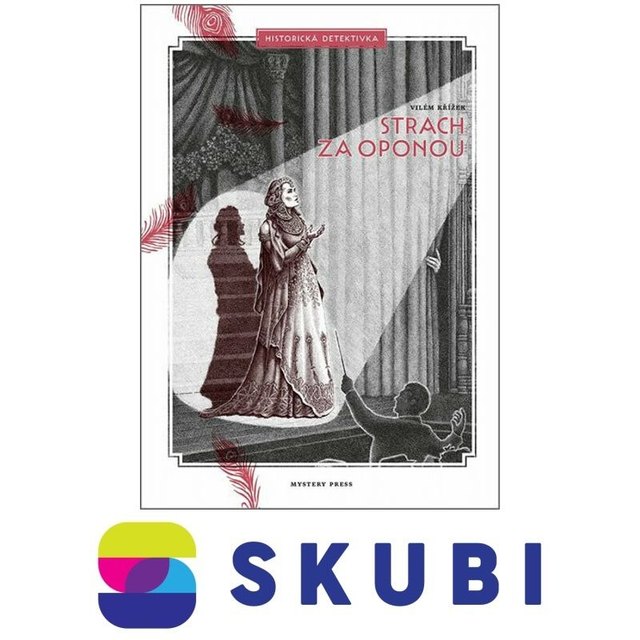 Kniha Strach za oponou - Vilém Křížek