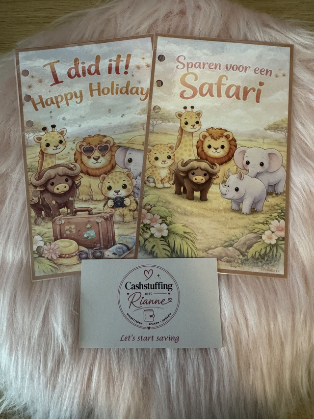 Sparen voor een Safari