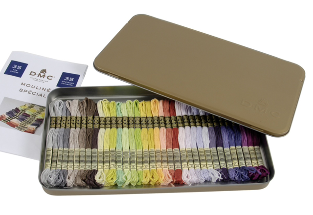 DMC Metal Presentation Box plus 35 New Shades.