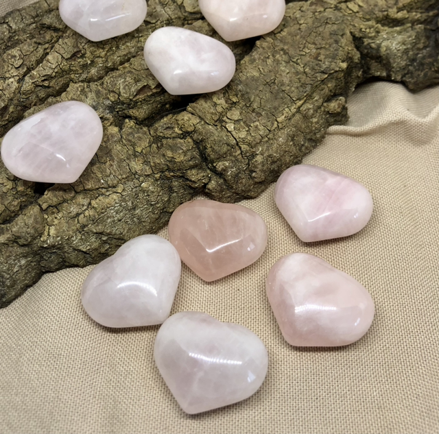 Cœur en Quartz rose 