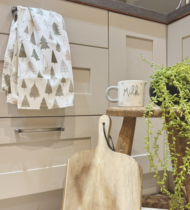 Festive Trees Tea Towel 