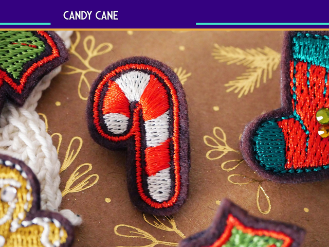 Pins Spécial Noël (Pins brodés main et machine)