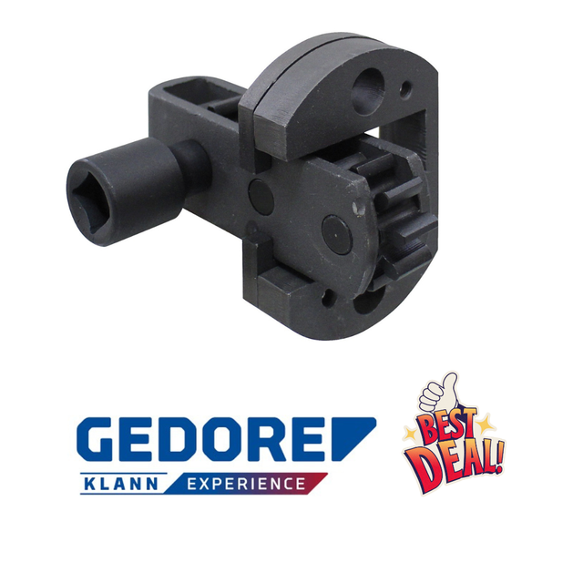 MOTOR-DURCHDREHVORRICHTUNG MIT 3 ZAHNRÄDERN KL-0363-3 A