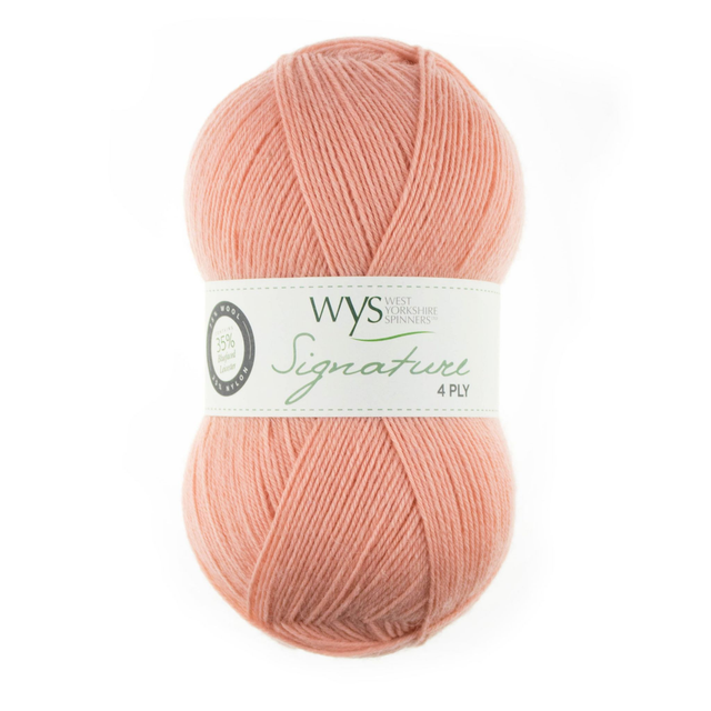 West Yorkshire Spinners Signature 4ply 100g/400m Lisianthus 281