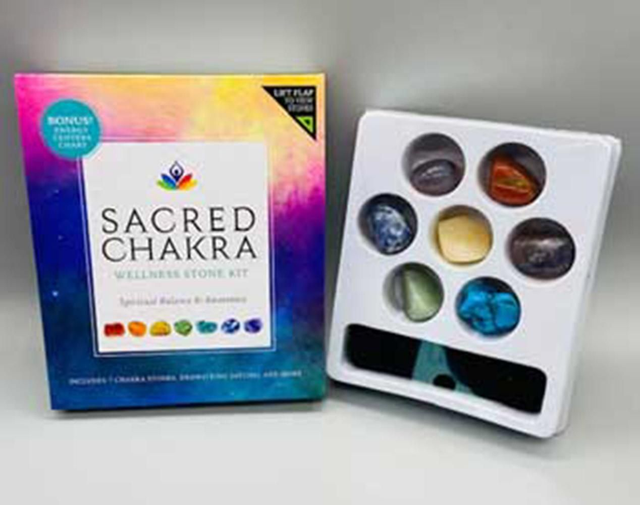 Sacred Chakra Wellness Stone Kit