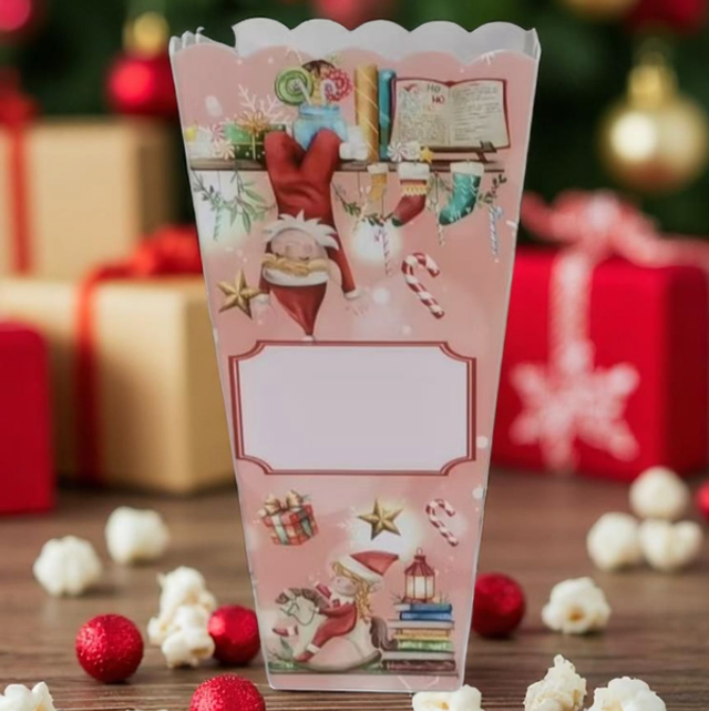 Elf popcorn box PREORDER