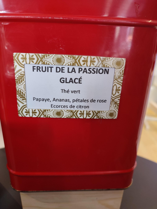 Fruit de la passion glacée
