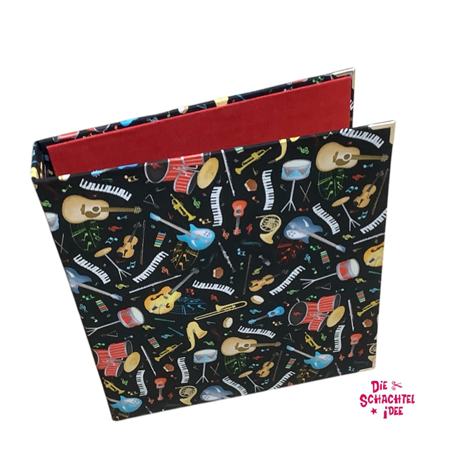 A4 Ordner „Musik allover“