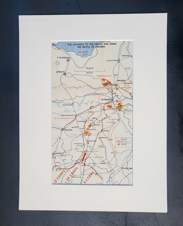 Advance to the Meuse and Rhine. Battle of Arnhem