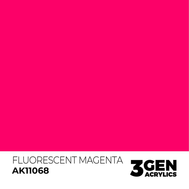 3rd Gen. Acrylics 68 Fluorescent Magenta