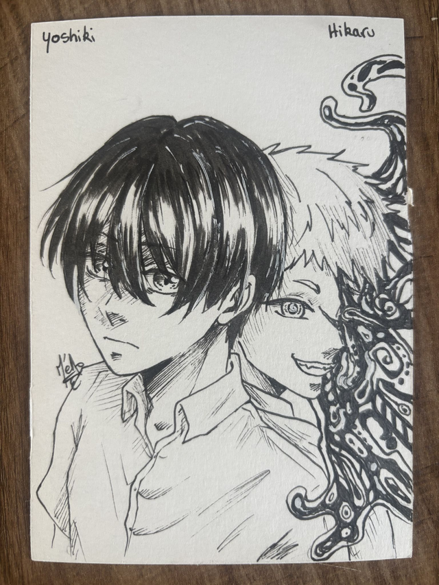 Yoshiki et Hikaru - The summer Hikaru died