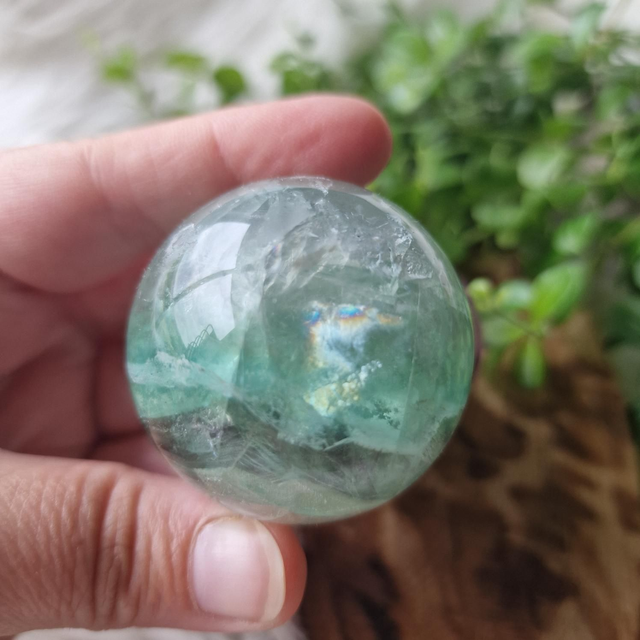 Fluorite sphere
