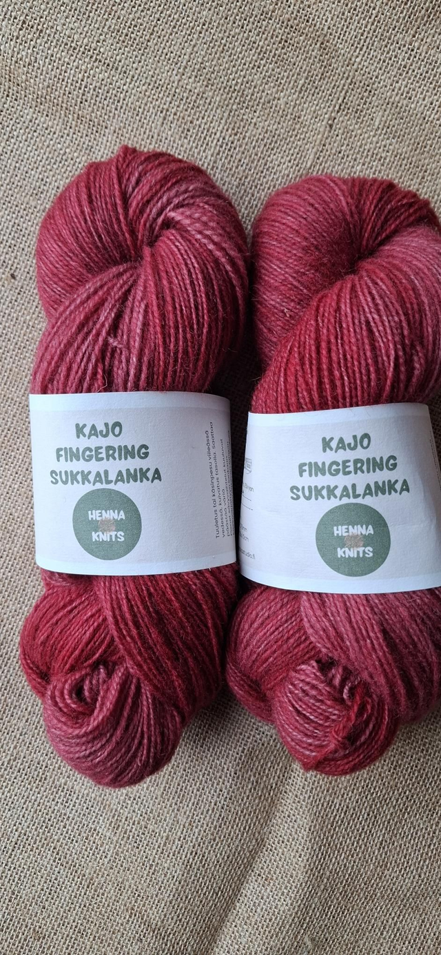 Kajo Fingering sukkalanka | Puolukka