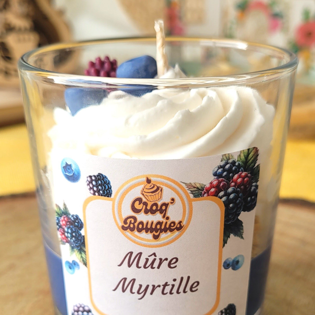 Bougie 140g - MURE / MYRTILLE