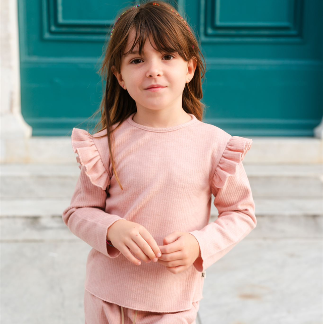 Petit Indi - felpa rosa 