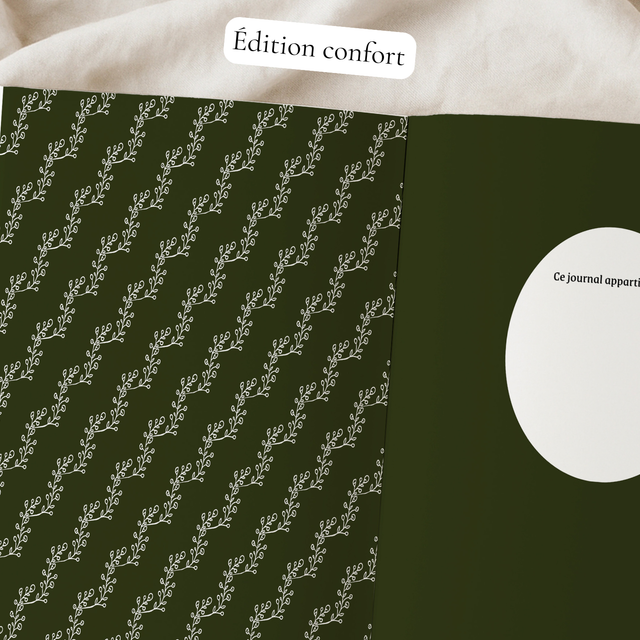 Journal de lecture 3 ans - Vert