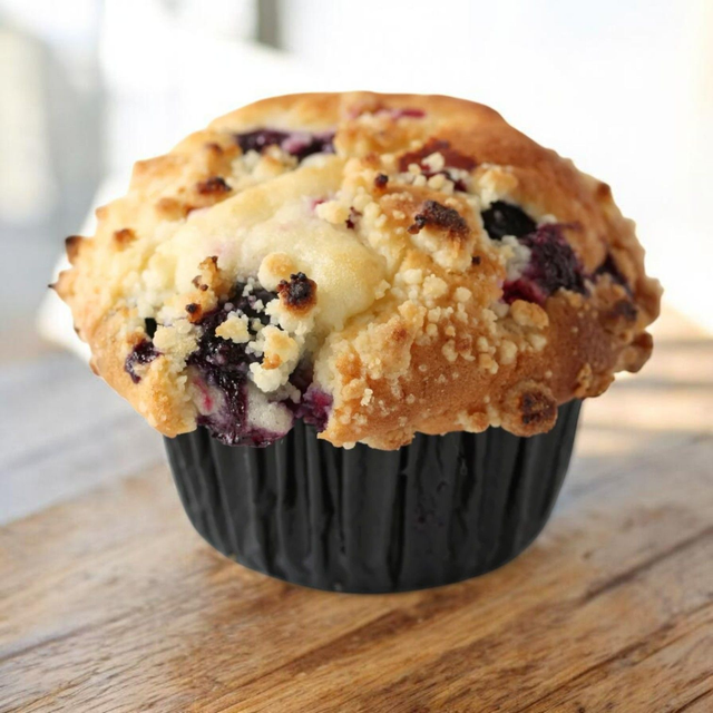 Bllueberry-Muffon