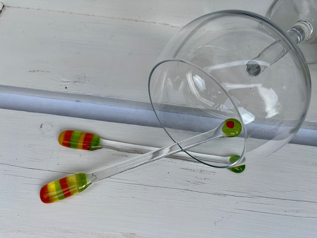 Mandarin &amp; Lime Gin Swizzle Stick