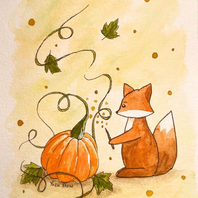 Le potiron enchanté ✨ A6