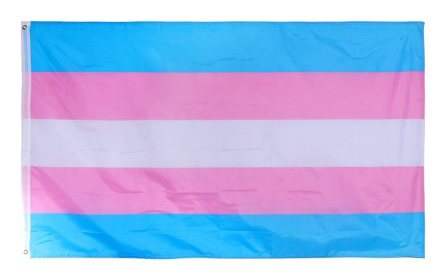Transgender Pride Flag 5ft by 3ft