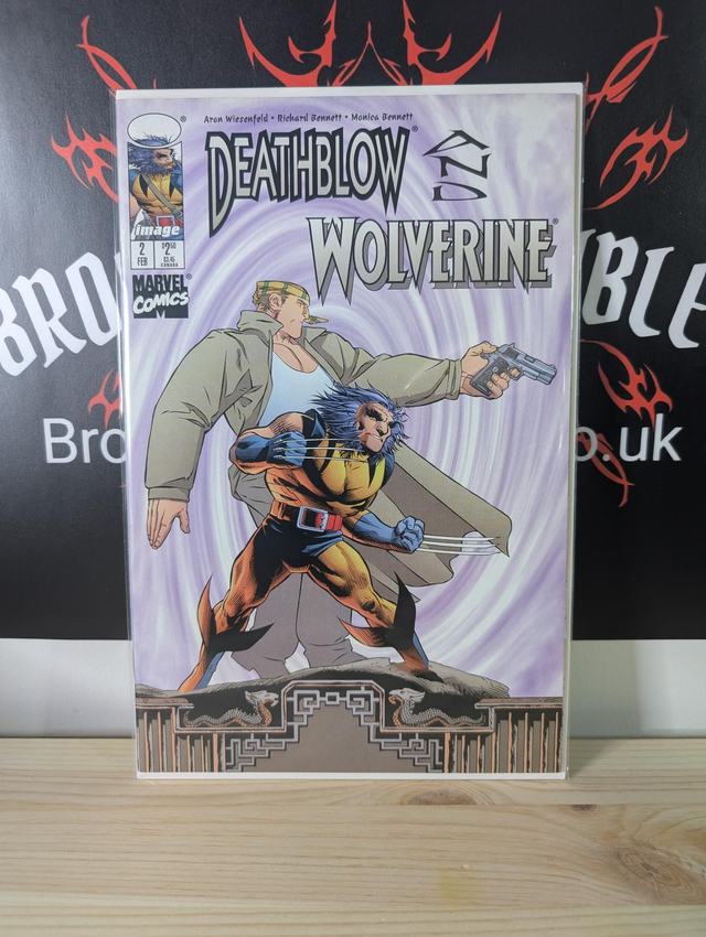 Deathblow and Wolverine #2 1997 