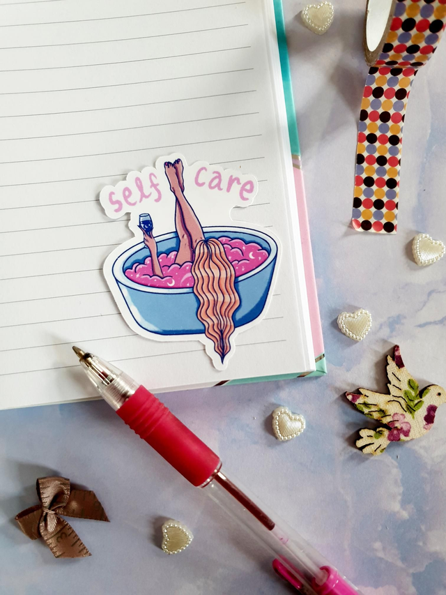 Self Care Single Stickers