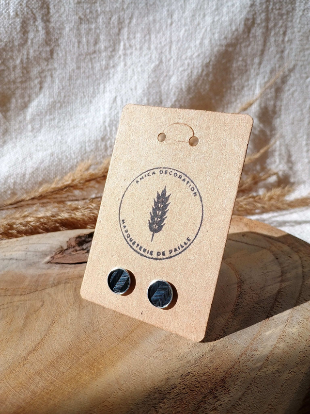 Boucles d'oreilles CLOUS Chevron